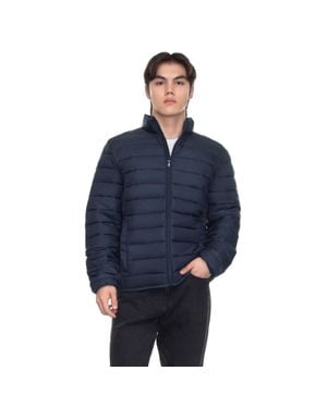 Rokka&Rolla Light Packable Puffer Jacket - Blue