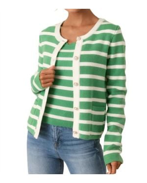 PROSPERINE® Kennedy Cardigan - Green
