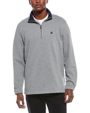 Brooks Brothers 1/2-Zip Pullover - Gray