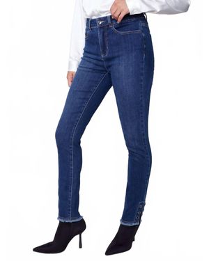 Charlie b Eyelet Jean - Blue