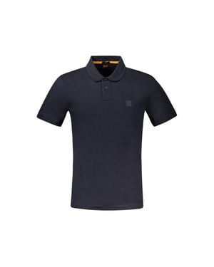 BOSS Cotton Polo Shirt - Blue
