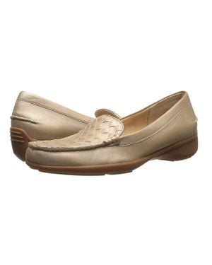 Trotters Zane Woven Slip-On Loafer - Natural