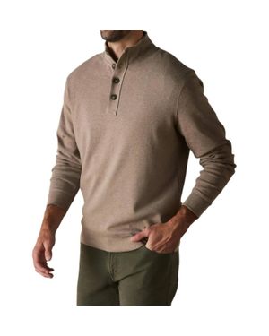 The Normal Brand Puremeso Button Popover Shirt - Brown