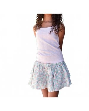 Summer Loving Gigi Mini Skirt - Blue