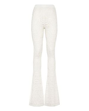 Philipp Plein Trouser - White