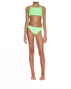 Peixoto Girls Crochet Bikini - Red