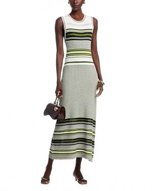 Veronica Beard Dawna Knit Dress - Green