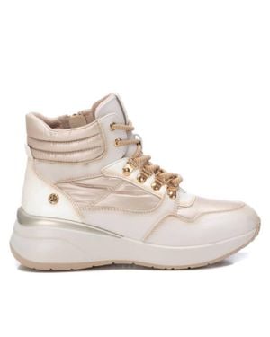 Xti Sport Wedge Booties - White