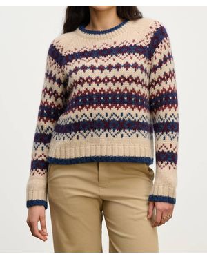 Velvet By Graham & Spencer Makena Alpaca Sweater - Natural
