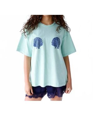 By Together Sea You Soon Tee - Blue