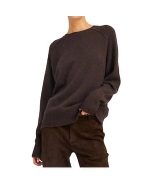 SPRWMN Classic Crew Sweater - Brown