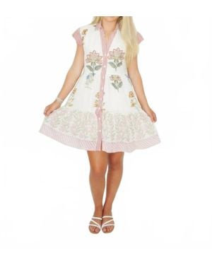 NIBI Jillian Mini Dress - White