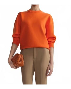 A.L.C. Teddy Crew Neck Sweater - Orange