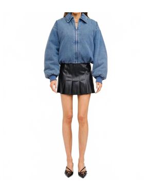 SOFIA The Label Pierre Denim Jacket - Blue