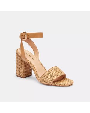 COACH Shelby Sandal - Metallic