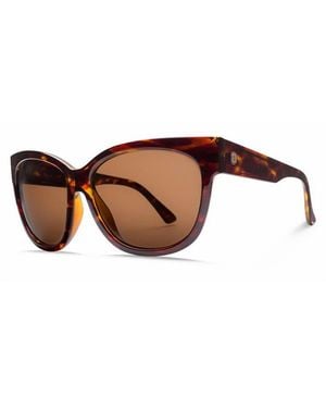 Electric Label Danger Cat Eye Sunglasses - Black