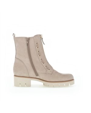 Gabor Chukka Lug Boots - Natural