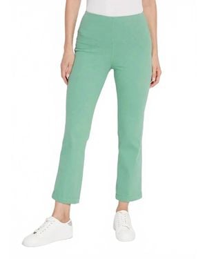 Lyssé Ankle Denim Baby Bootcut Pant - Green