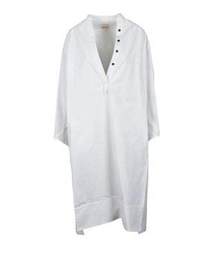 KHAITE Tunic Dress - White