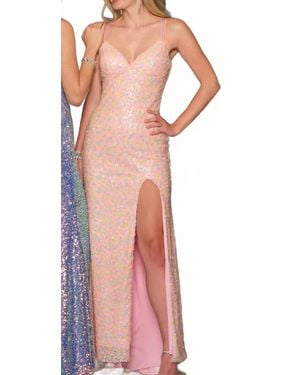 Dave & Johnny Prom Dress - Multicolor
