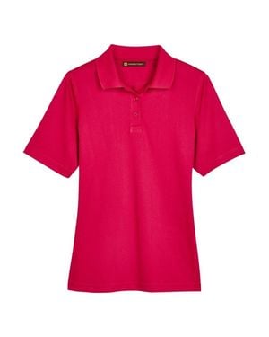 Harriton Advantage Snag Protection Plus Polo - Pink