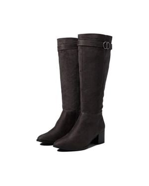 LifeStride Daring I1845F1-020 Boots Knee High Block Heel Jzz1251 - Black