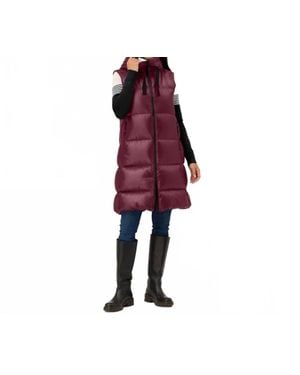 Krimson Klover Compass Long Vest - Red