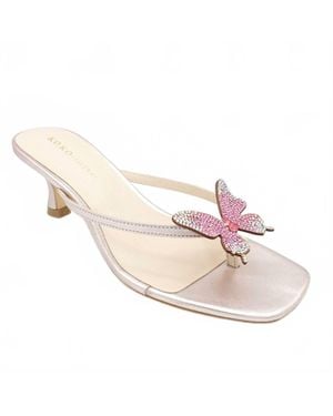 KOKO + PALENKI Flutter Butterfly Heel - Pink