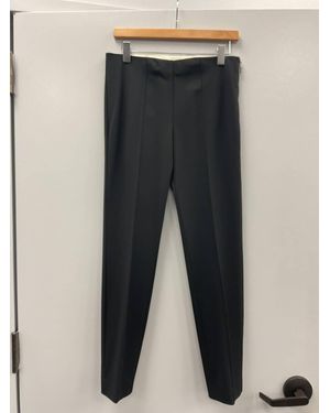 Strenesse Pant With Zipper On The Side - Black