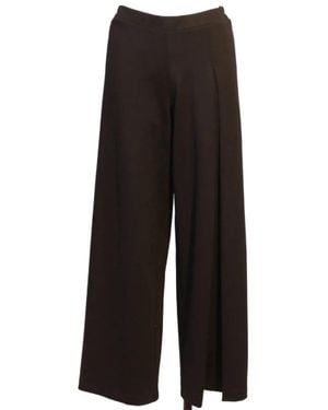 Planet By Lauren G. Single Pleat Pants - Black