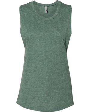 Next Level Festival Muscle Tank - Green