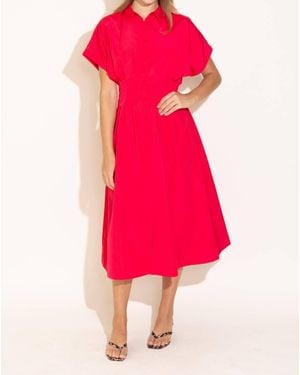 Alden Adair Becca Dress - Red