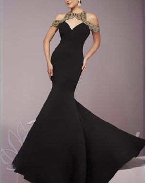 Tiffany Exclusives Slim Flare Skirt Dress - Black