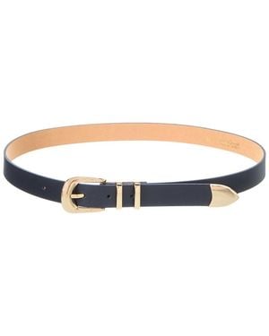 Isabella Rossetti Eira Leather Belt - White