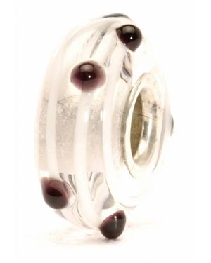 Trollbeads Dot Glass Bead Charm - Natural