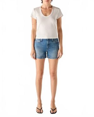 AMO Frankie Denim Short - Blue