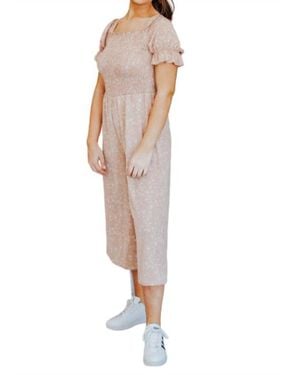 She + Sky Jump For My Love Jumpsuit - Multicolor