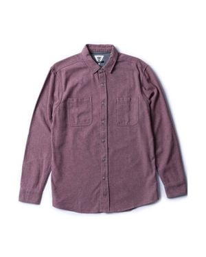 Vissla Shaper Eco Flannel Shirt - Purple
