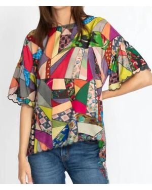 Johnny Was Vintage Eloise Top - Multicolor