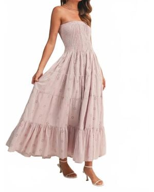 Klesis Daydream Maxi Dress - Pink
