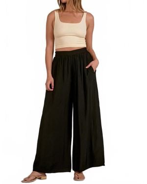 Elan The Inkwell Palazzo Pants - Black
