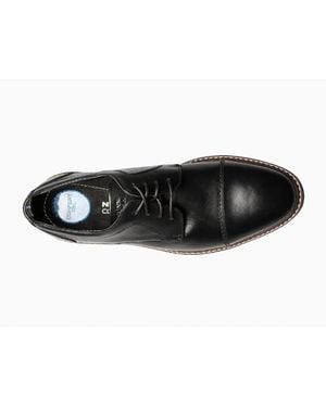 Nunn Bush Hayden Captoe Oxford - Black