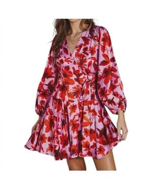 knee length dresses for ladies Black Satin Wrap Mini Dress L main image 0