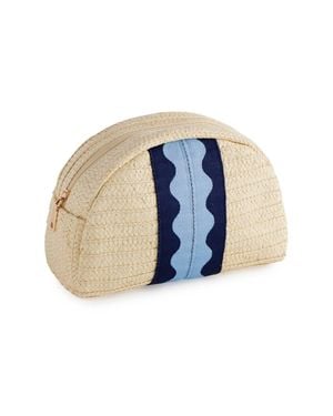 Shiraleah Ric Rac Ribbon Bag - Blue
