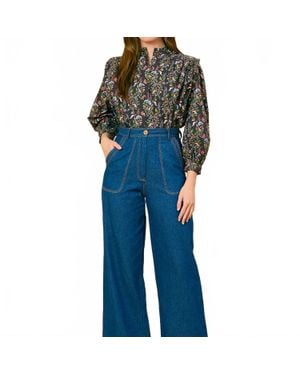 Olivia by Livro Venus Top - Blue