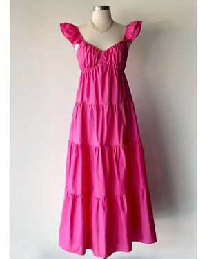 Skies Are Blue Mollie Dress - Pink