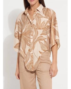 Lyssé Nilza Tie Dolman Sleeve Top - Natural