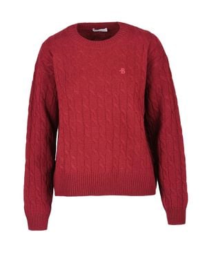 Ballantyne Crew Neck Sweater - Red