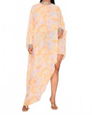 ILLord Couture Empress Chiffon Top - Orange