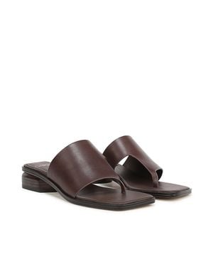 Sarto A-Jimena Flip-Flop Sandals - Brown